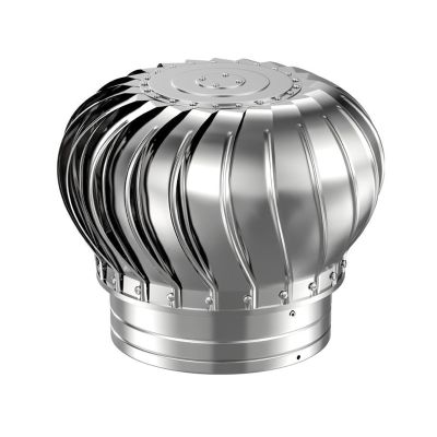 Wall Vent Cap, Turbine Ventilator, Galvanized Turbine Vent Opening, 304 Stainless Steel
