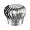 Wall Vent Cap, Turbine Ventilator, Galvanized Turbine Vent Opening, 304 Stainless Steel view 1