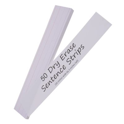 Paper Sentence Strips for Writing Practice