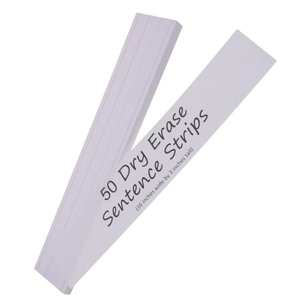 Paper Sentence Strips for Writing Practice