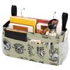 Amooorous Bedside Caddy Storage Organizer, Hanging Organizer for Bunk Beds, Hospitals and Bed Rails, Light Green Zoo view 3