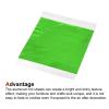 QUARKZMAN Gold Leaf Foil Sheets, Green Leaf Paper, 5.5 x 5.5 Inches, 100-Pack view 4