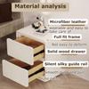 AITEKODVG Elegant Nightstand with 2 Drawers view 2