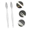 CIYODO 2-Piece Stainless Steel Crab Fork Set, Silver view 2