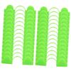 ORFOFE 50-Piece Greenhouse Clips, Windproof Plastic Clamps with Double-Head Design view 1