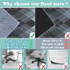 Xiaputcr Office Chair Mat for Hard Floors, Scratch-Resistant, Non-Slip, 39.4 x 63 in view 4