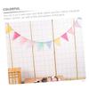 PLAFOPE 4-Piece Jute Banner with Colorful Pennants for Weddings and Parties view 3