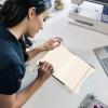 Lock Journal, B6 PU Leather Diary with Lock view 2