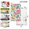 CHIFIGNO Cotton Hand Towel, Watermelon, Pineapple & Tropical Leaves, 16 x 28 in view 2