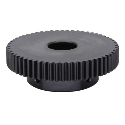 Module 1 Spur Gear, 60 Teeth, 6 mm Bore, SC45 Carbon Steel