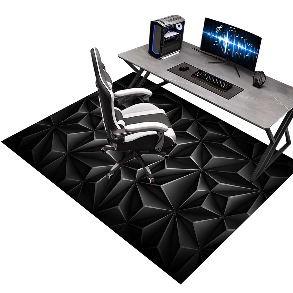 Office Chair Floor Mat for Hard Floors, 59 x 79 in