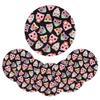 Round Woven Owl Placemats, Washable, Heat-Resistant, 15 in, Set of 6 view 1