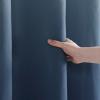 AEKDCL Blue Gradient Waterproof Shower Curtain, 59 x 79 in view 3
