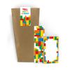 Junaversum 10 Bookmarks, Notepads, Gift Bags & Stickers – Building Blocks Party Favors for Boys’ Birthdays view 1