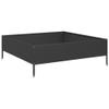 Homgoday Metal Raised Garden Bed, Black, 100 x 100 x 33.5 cm view 2