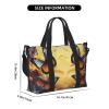 Travel Duffel Bag for Women and Men, Black view 2