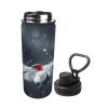 Ladybug on Daisy Print Vacuum-Insulated Sports Water Bottle, 530 mL view 2