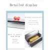 LHQYA Manual Cling Film Wrapping Machine, Hidden Cutter, 45 cm Width / 11 cm Diameter / 8.5 cm Paper Core view 3