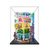 Display Case for LEGO Community Center 41748, Dustproof, UV-Protected, Custom-Fit, Storage (Theme B) view 1