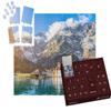 puzzleYOU: Puzzle Advent Calendar | Scenic Mountain Landscape at Lake Königssee view 1
