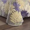 ZOAPDEBCE 4-Piece Cotton Quilt Set, Reversible Twill Coverlet with Maple Leaf Pattern, King Size view 3