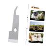 Gogogmee 3-Piece Stainless Steel Hive Scraper Beekeeping Tool view 3