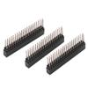 3-Piece 2x20-Pin 2.54 mm Pitch Extra-Tall Female Dual-Row Short Pin Headers view 1