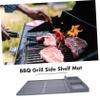 Silicone Grill Side Shelf Mat, Heat-Resistant, 1 Piece view 4