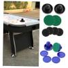 KITANDOVE 2-Piece Mini Air Hockey Accessories Set with Pucks and Paddles view 2