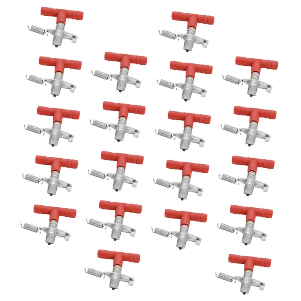 FUNOMOCYA 20-Piece Rabbit Waterers, High-Quality Material, Easy to Use