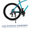 HONMEET Metal Bicycle Stand for Mountain Bikes and Adults, Professional Stand with Simple Mounting System view 2