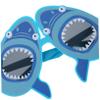 WRITWAA 5-Piece Funny Shark-Design Sunglasses for Hawaii Parties, Reusable Party Glasses for Photos and Beach Décor view 4