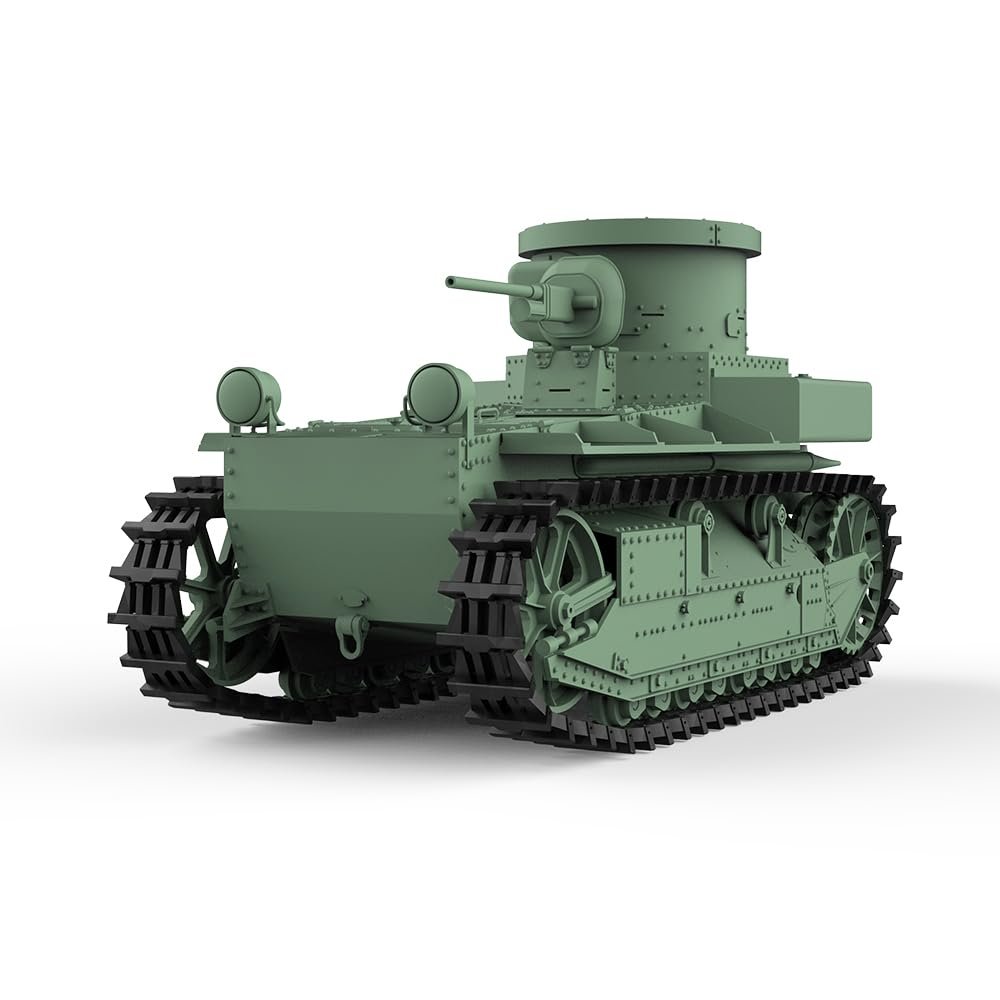 MRY-SFW SS76767 1/76 20 mm Wargaming Military Model Kit US T1E2 Light Tank