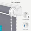 Estika Double Roller Blind, No Drilling, 2-in-1 Mounting, Dark Gray, 50 × 220 cm view 2
