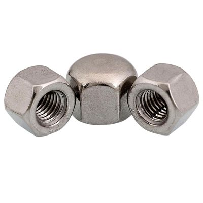 310-Piece M3 M4 M5 M6 M8 M10 M12 M14 M16 304 Stainless Steel Hexagonal Decorative Low-Profile Cap Nuts DIN917 (10 pcs M3)