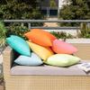 Cozomiz Outdoor Waterproof Pillow Covers, 45 x 45 cm, 2-Pack, Cyan view 2