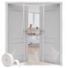 Magnetic Fly Screen Door, 100 x 215 cm, White view 1