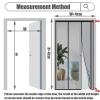 Magnetic Fly Screen Door, 100 x 215 cm, White view 4