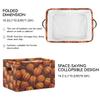 Basketball Large Foldable Storage Basket with Handles view 2