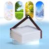 YQISHI Transparent Waterproof Tarp, 3 x 3 m view 2