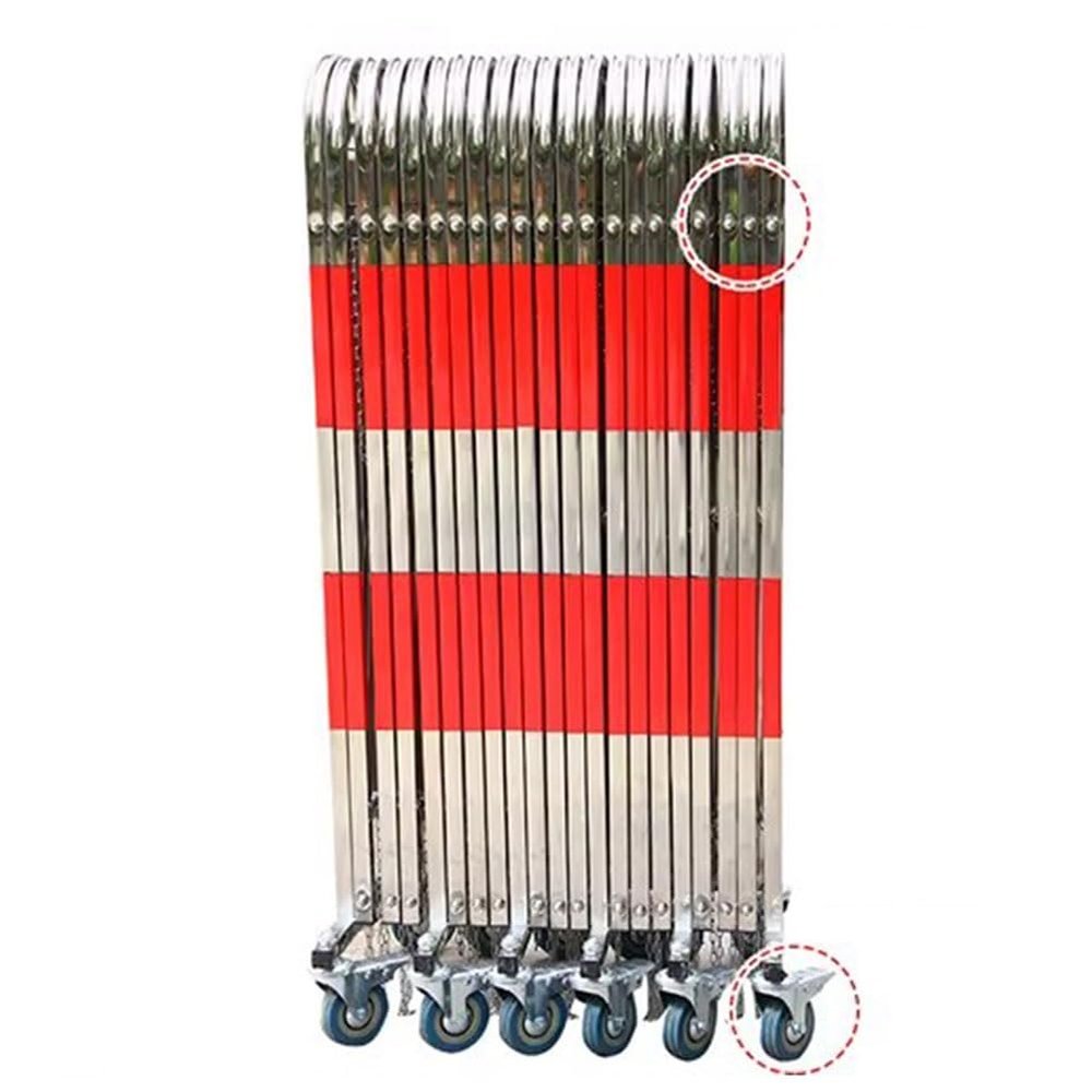 IUokLU Retractable Stainless Steel Barrier Gate