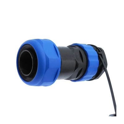 VWWJCCRO SP28 Corrugated Pipe Waterproof Connector, 2/3/4/5/6/7/9/10/12/14/16/19/22/24/26-Pin IP68 Plug and Threaded Socket (26P)
