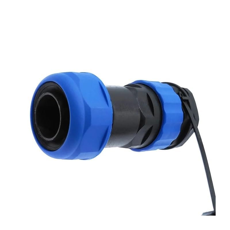 VWWJCCRO SP28 Corrugated Pipe Waterproof Connector, 2/3/4/5/6/7/9/10/12/14/16/19/22/24/26-Pin IP68 Plug and Threaded Socket (26P)