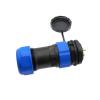 VWWJCCRO SP28 Corrugated Pipe Waterproof Connector, 2/3/4/5/6/7/9/10/12/14/16/19/22/24/26-Pin IP68 Plug and Threaded Socket (26P) view 3