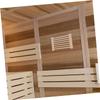 KITANDOVE Wooden Ventilation Louvers for Saunas and Steam Rooms view 4