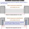 Universal Flood Barrier for Front and Patio Doors, Aluminum, Reusable and Removable view 2