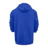 Men's Solid-Color Hooded Sweatshirt Jacket with Zipper and Multiple Pockets view 4