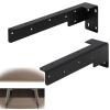 JCVCCV Hanging TV Cabinet Bracket, Triangular Metal Support Frame, Black, 32 cm/12.3 in view 1