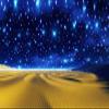 CORFOTO 3.5 x 3 m Shooting Stars in Desert Photography Backdrop view 1