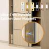 Ultra-Thin Invisible Cabinet Door Magnets, Magnetic Door Catches, 8-Pack, Bronze view 2